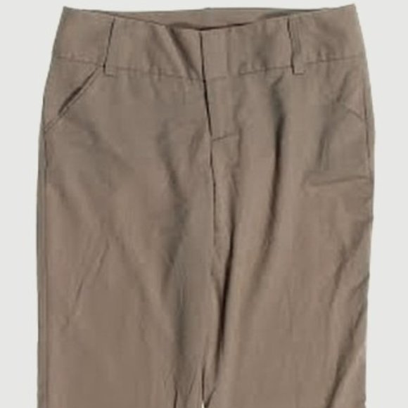 Daisy Fuentes Tan Khaki  Pants - Picture 1 of 1